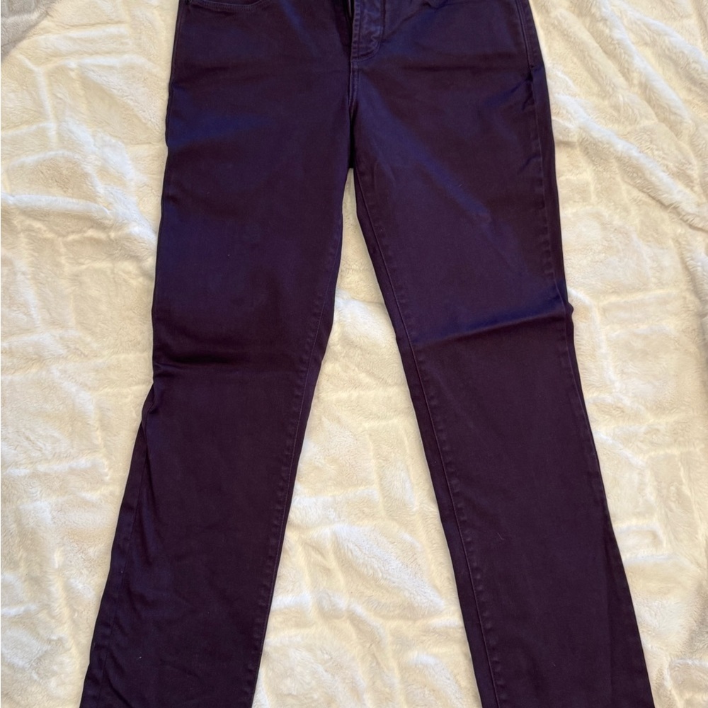 NYDJ Samantha Slim Deep Purple Jeans